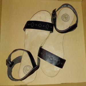 Women Sandal Black / Tan